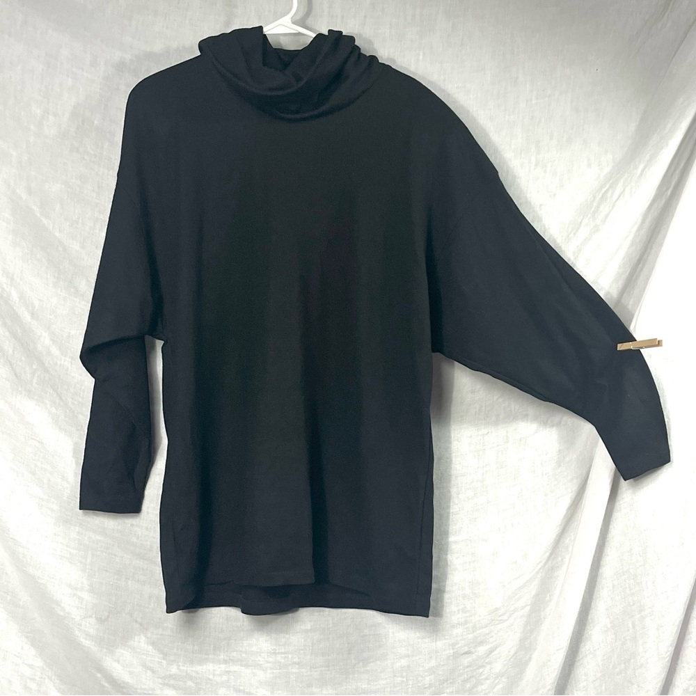 Classics Northwest 100% Wool Cowl Neck Tunic Dolman Sleeves Brand New - Womens L